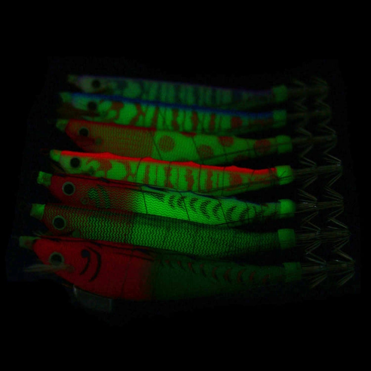 HENGJIA SJ033 Luminous Steel Wire Banana Shrimp Fake Bait, Size: 12cm 14.3g(Light Pink)