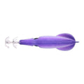 HENGJIA SJ042 Squid Steel Filament Shrimp Bionic Bait Sea Fishing Lures, Size: 9.5cm 6g(White Purple)
