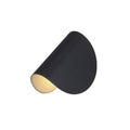 Showroom Bedroom Bedside Lamp Rotating LED Color Wall Lamp, Color: Black(Warm Light)