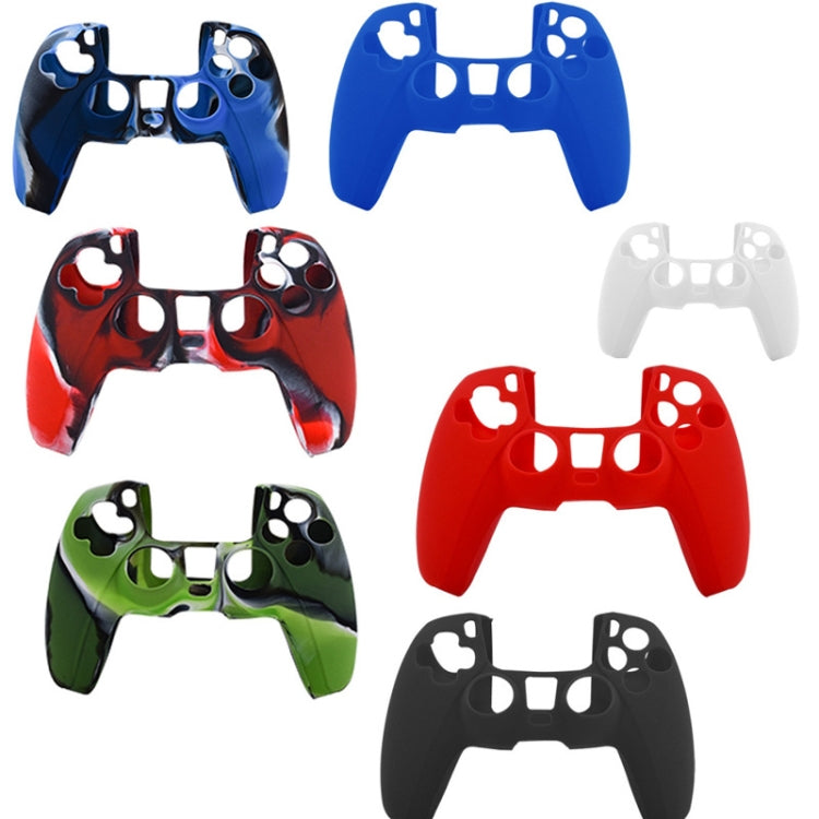 For PS5 Controller Silicone Case Protective Cover, Product color: Black