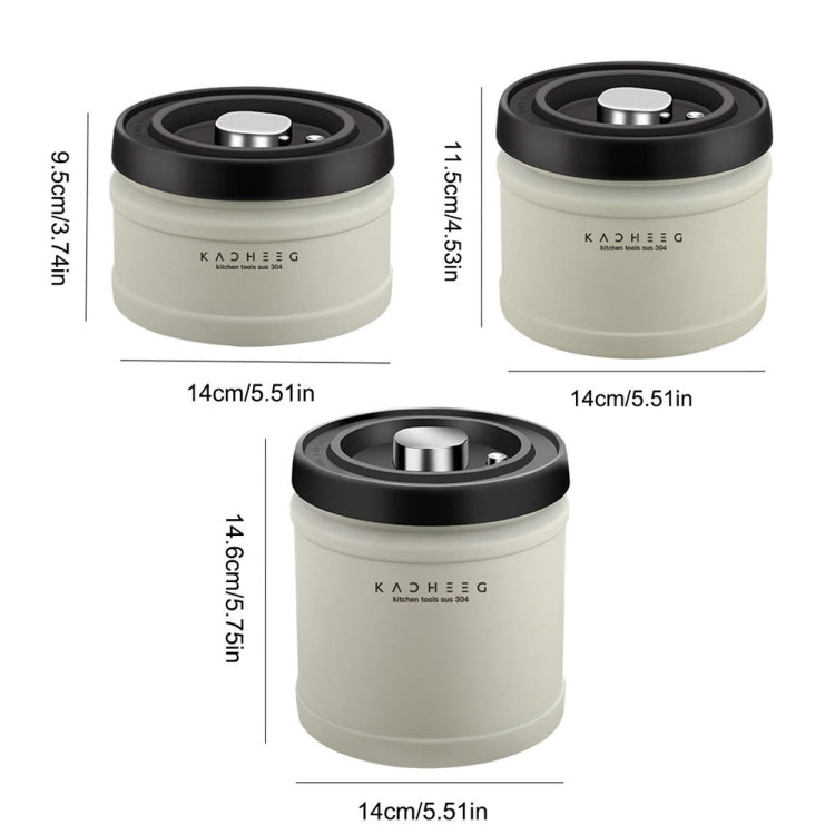 Kacheeg Sealing Can Pressed Vacuum Coffee Bean Tea Cans, Capacity: 750ml