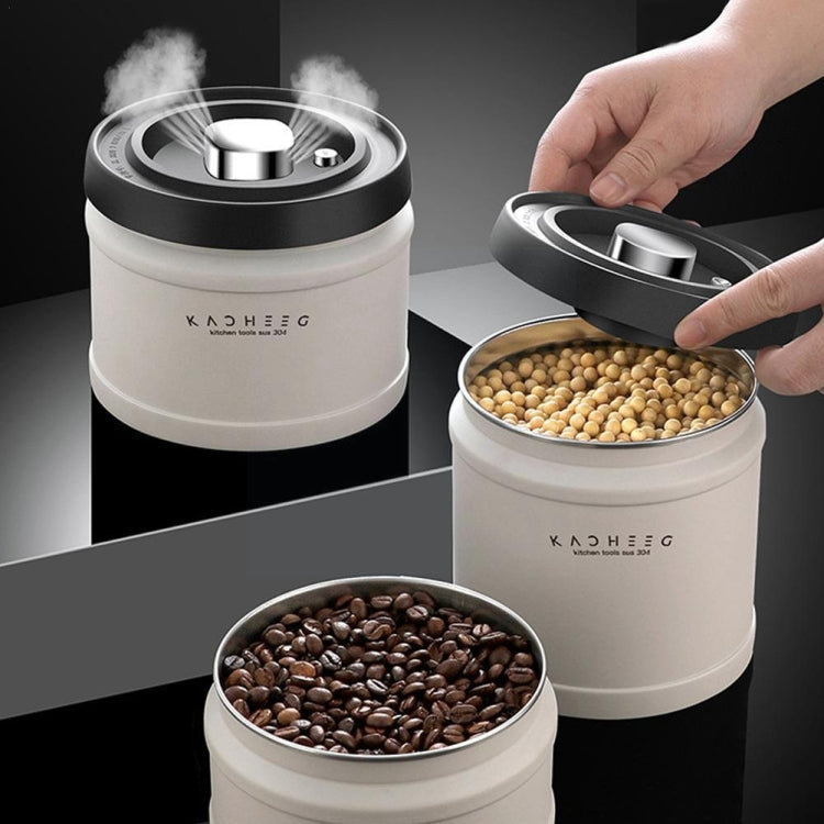 Kacheeg Sealing Can Pressed Vacuum Coffee Bean Tea Cans, Capacity: 750ml