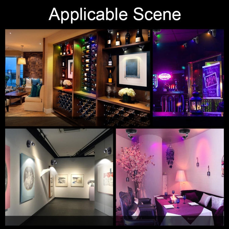 TL006-RGB USB Charging Jewelry Cabinet RGB Atmosphere Spotlights with Remote Control