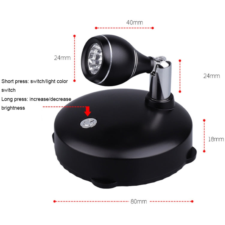 TL006-SIN Jewelry Art Exhibition USB Charging Decorative Wall-mounted LED Spotlights with Remote Control