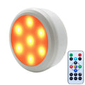 TL009-RGB Wireless Timer Dimming Night Lights Party RGB Atmosphere Lights with Remote Control(White)