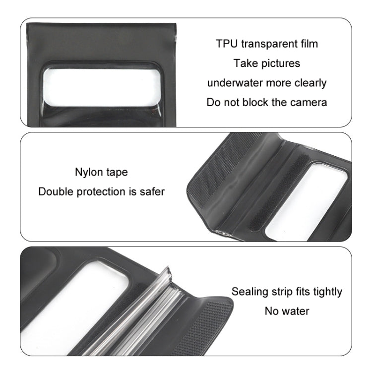 Outdoor Cycling Mobile Phone Navigation Waterproof Bracket(Black Green)