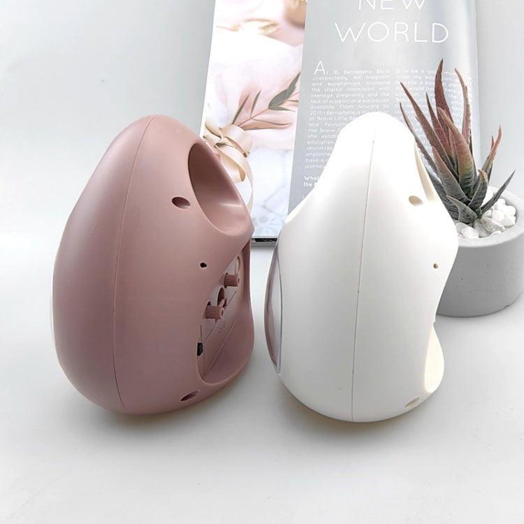 GH809 Egg-shaped Desktop Children Alarm Clock Bedside Cute Belling Clock(Blue)