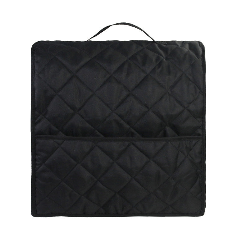 For KitchenAid 4.5QT Mixer Machine Dust Cover Waterproof Storage Bag 36 x 23 x 36cm(Black)