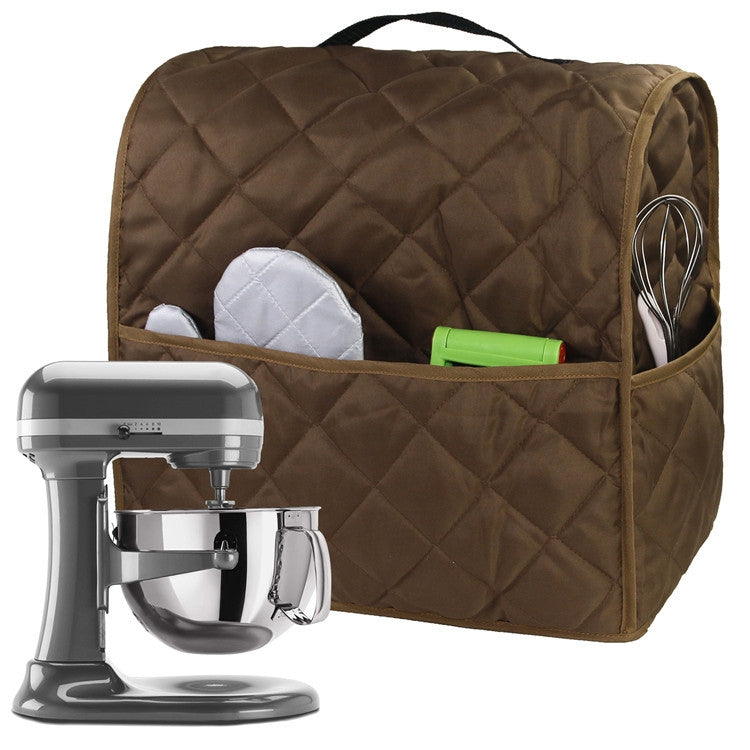 For KitchenAid 4.5QT Mixer Machine Dust Cover Waterproof Storage Bag 36 x 23 x 36cm(Wine Red)