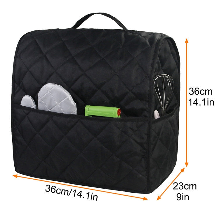 For KitchenAid 4.5QT Mixer Machine Dust Cover Waterproof Storage Bag 36 x 23 x 36cm(Purple)