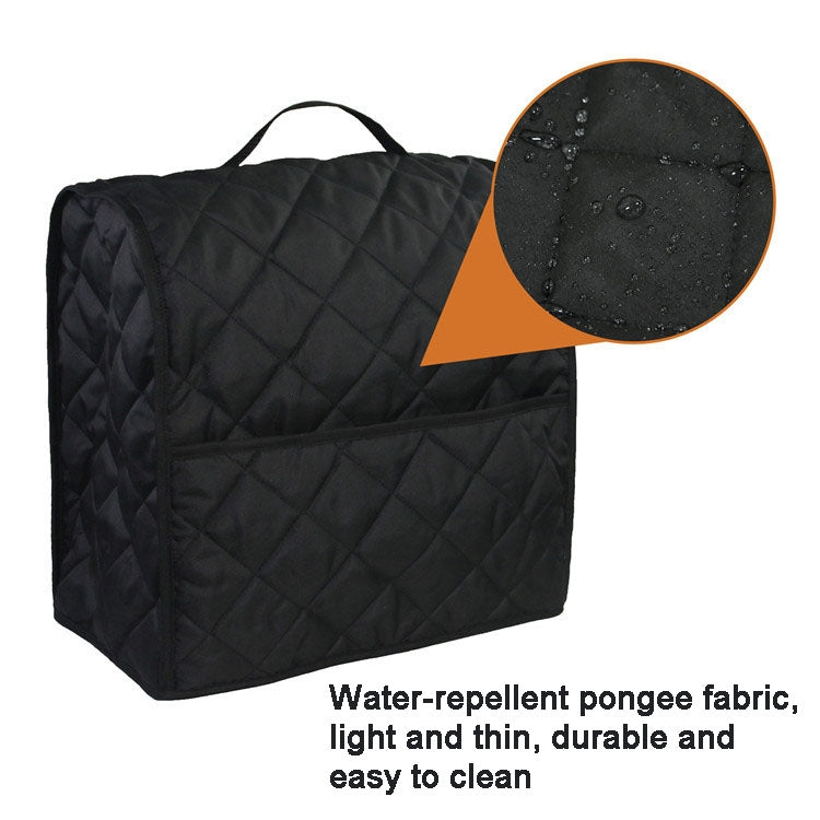 For KitchenAid 4.5QT Mixer Machine Dust Cover Waterproof Storage Bag 36 x 23 x 36cm(Grey)