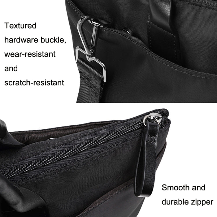 Business Briefcase Handbag / Shoulder Bag Dual-purpose Large Capacity Messenger Computer Bag, Size: Medium(Khaki)