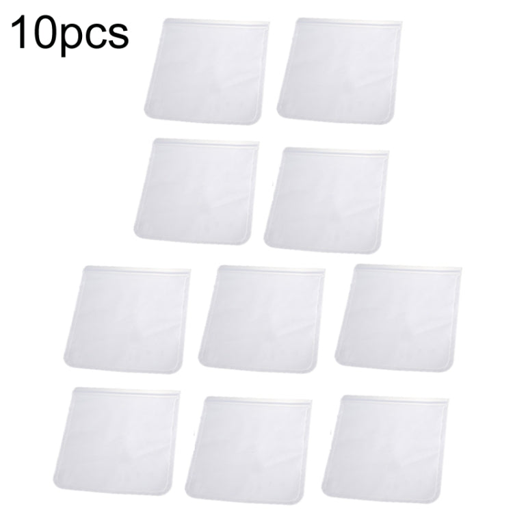 10pcs EVA Refrigerator Reusable Food Airtight Peservation Bag, Size: Extra Large