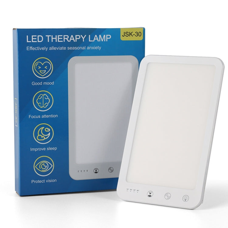 JSK-30 LED Timing Intelligent Dimming SAD Therapy Lamp, Specification: With Power Line+US Plug