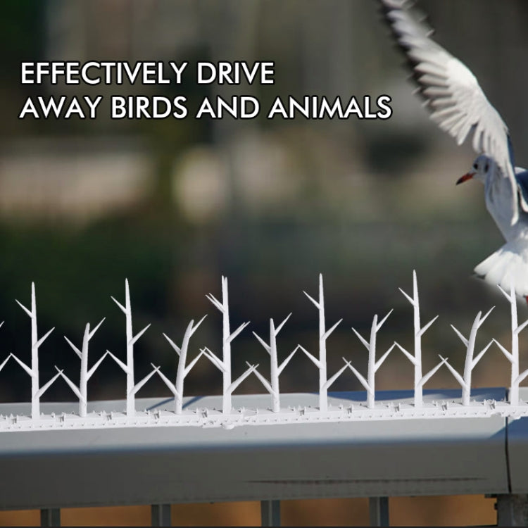 SK477 6pcs Plastic Anti-bird Thorn Anti-theft Anti-cat Thorn Electric Tree Branch Bird Repellent Thorn