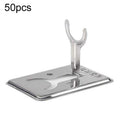 50pcs Small Folding Metal Simple Soldering Iron Rack