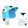 Small Helmet Sunscreen Phone Stand Bracket Motorcycle Mobile Phone Holder,Spec: Blue Helmet