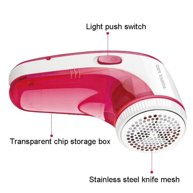 SONAX PRO SN-9955 Clothing Lint  Remover Hair Ball Prunter(Red)