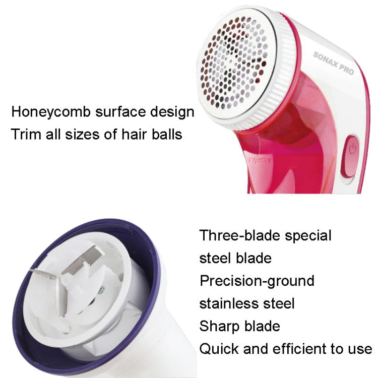SONAX PRO SN-9955 Clothing Lint  Remover Hair Ball Prunter(Red)