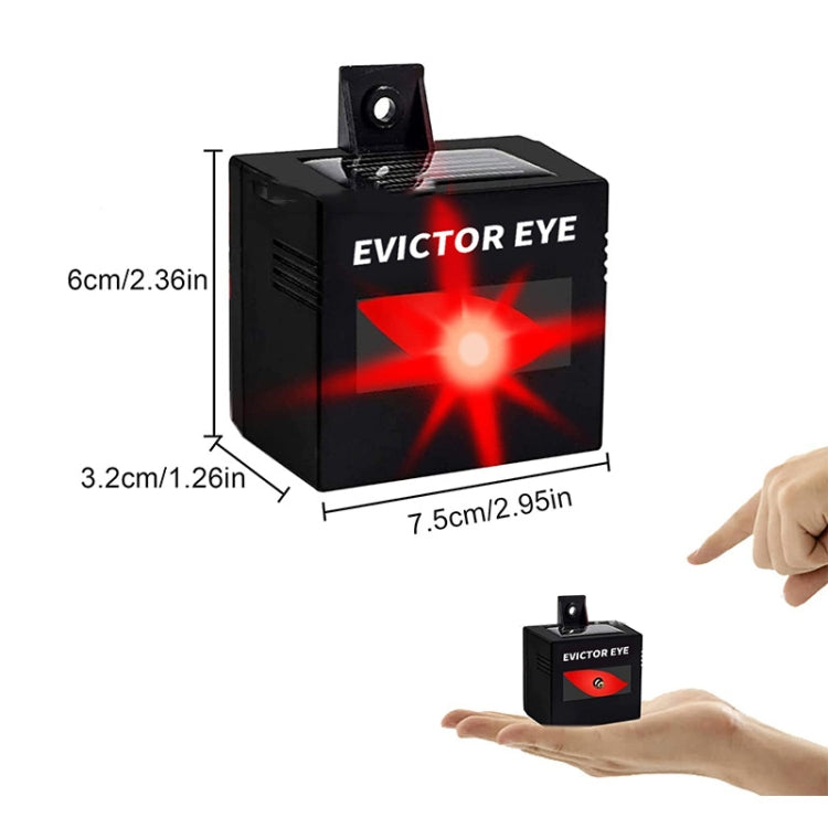 SK191 1pc Solar Farm Wild Eagle Eye Animal Repeller