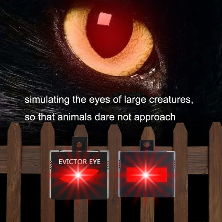 SK191 1pc Solar Farm Wild Eagle Eye Animal Repeller