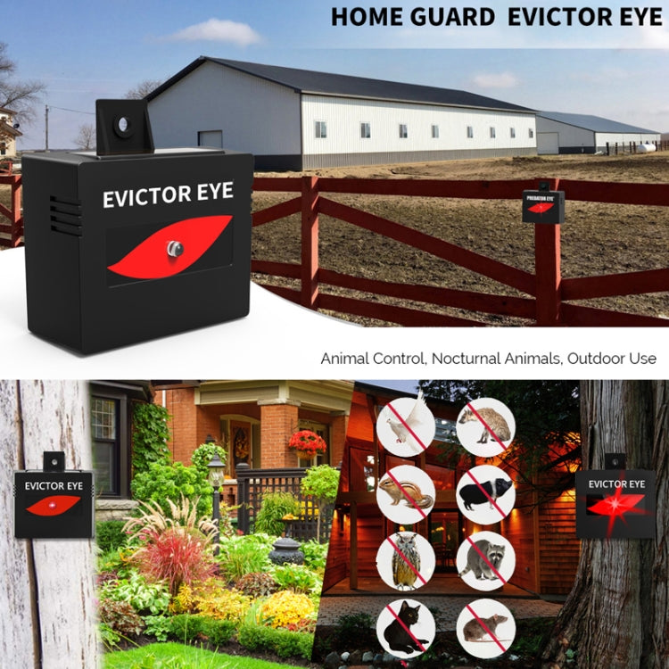 SK191 2pcs Solar Farm Wild Eagle Eye Animal Repeller