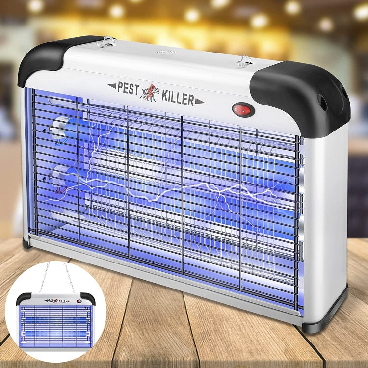 SK611 Indoor Household 20W Electric Shock Mosquito Killer Lamp High Voltage Hotel Fly Killer Lamp(UK Plug)