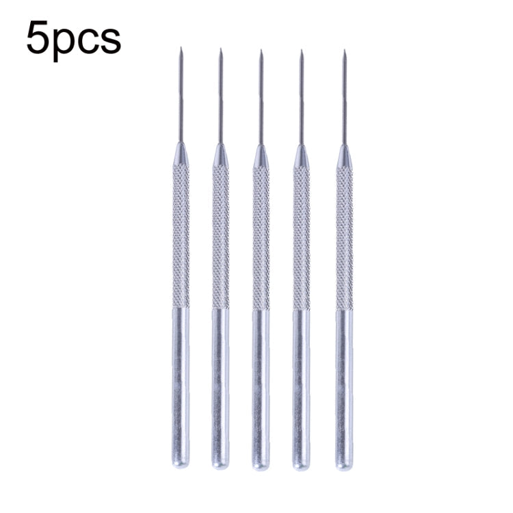 5pcs Ceramic Aluminum Rod Puncher DIY Clay Art Supplies(Seven Needles)