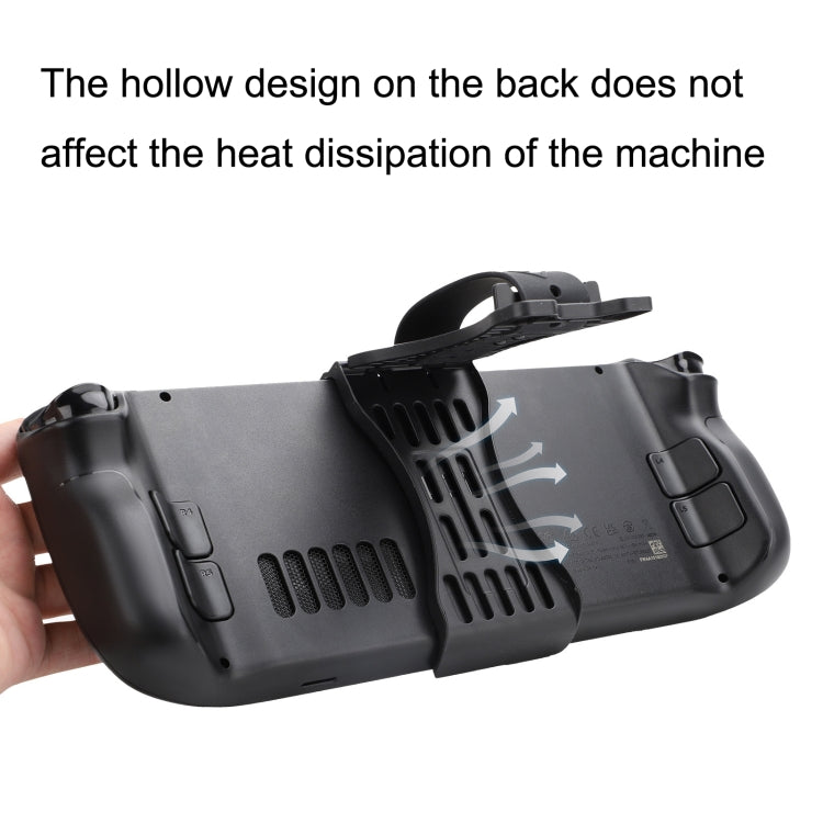 Hifylux ST-BF27 For Steam Deck Game Console Charging Treasure Base Mobile Power Desktop Bracket(Black)
