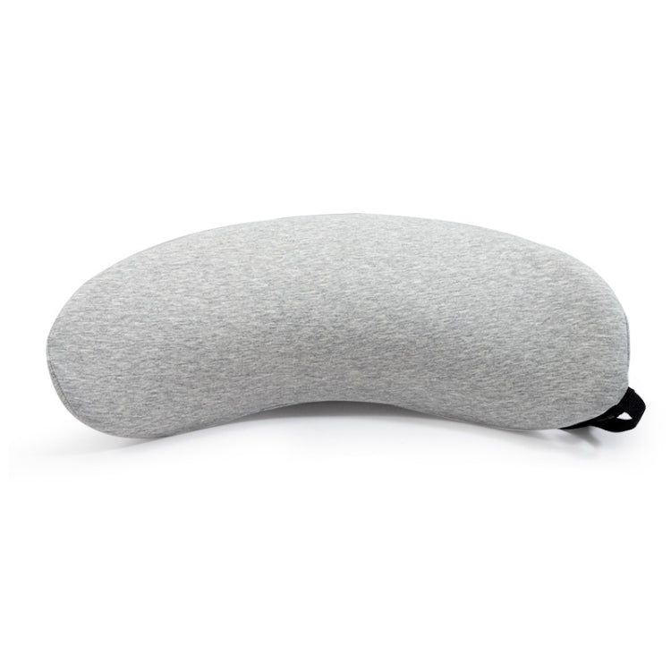 Memory Cotton Lumbar Pillow Sleep Waist Support Lumbar Cushion Pregnant Pelvic Pillow(Light Grey)
