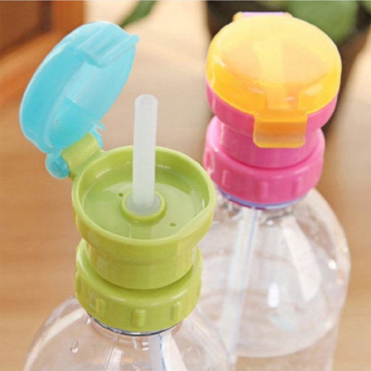 2pcs CJ07205 Baby Straw Lids Portable Drinking Straw Lids for Children(Pink)