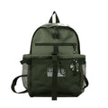 Spring Rope Basketball Bag Multifunctional Training Backpack Hand Lifting Capacity Sports Bag(Green)