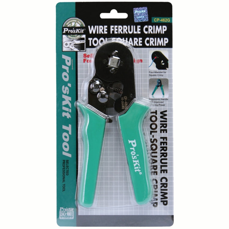 ProsKit CP-462G Four-Sided Self-Adjusting Pipe Crimper