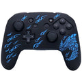 For Nintendo Switch Pro Game Handle Soft Shock Absorbing Silicone Protective Sleeve(Blue)
