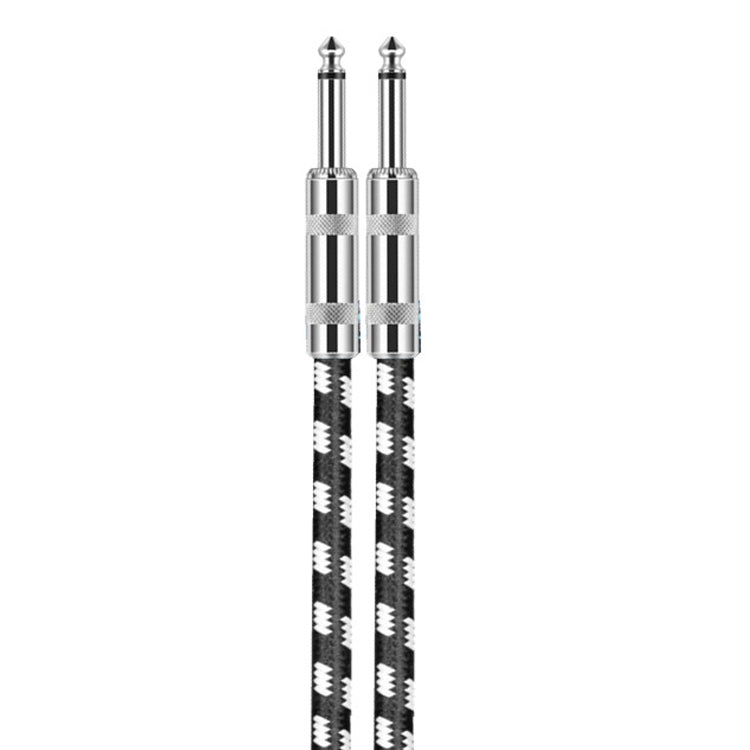 3m 2 Straight Head 6.35mm Guitar Cable Oxygen-Free Copper Core TS Large Two-core Cable