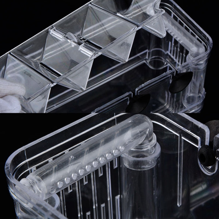 Extra Large Peacock Fish Double Layer Transparent Breeding Isolation Box Aquarium Breeding Box