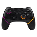 For Nintendo Switch Pro Wireless Bluetooth Handle with Macro Programming & Somatosensory Wake-up(Purple Orange)