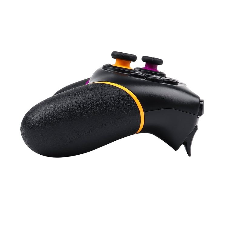 For Nintendo Switch Pro Wireless Bluetooth Handle with Macro Programming & Somatosensory Wake-up(Purple Orange)