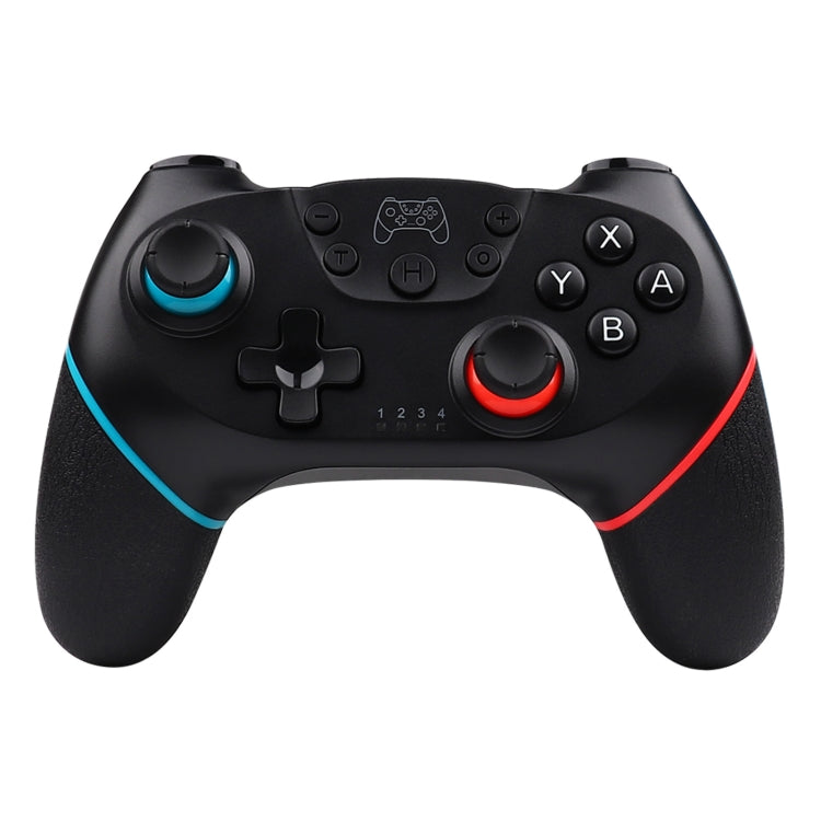 For Nintendo Switch Pro Wireless Bluetooth Handle with Macro Programming & Somatosensory Wake-up(Black Blue Red)