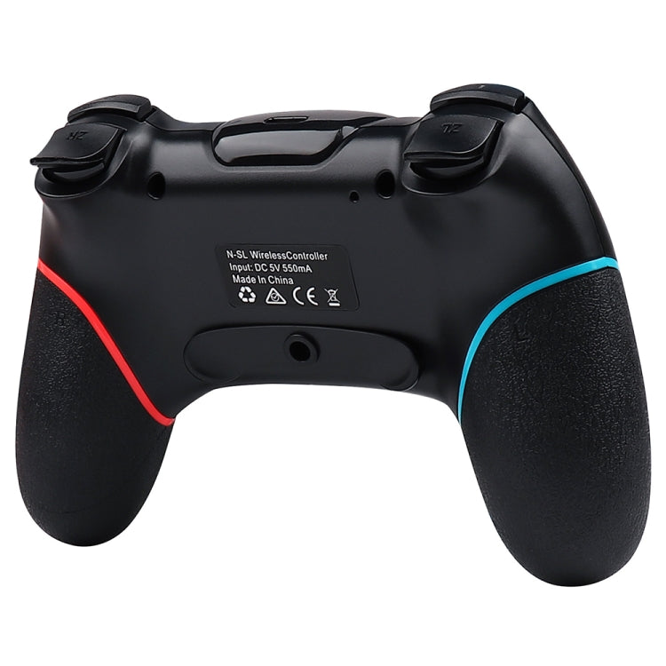 For Nintendo Switch Pro Wireless Bluetooth Handle with Macro Programming & Somatosensory Wake-up(Black Blue Red)
