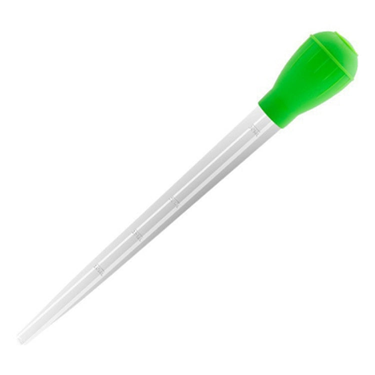 Small Fish Tank Water Change Suction Pooper Manual Mini Suction Tube(Green)
