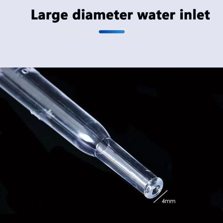 Small Fish Tank Water Change Suction Pooper Manual Mini Suction Tube(Blue)