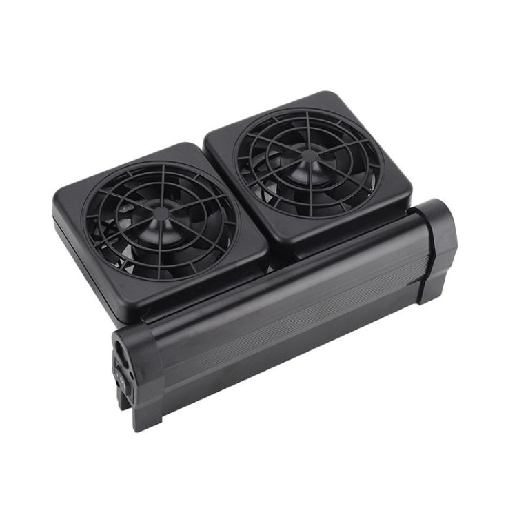 Fish Tank Cooling Fan Cooling Silent Aquarium Fan, Specification: 2 Head US Plug