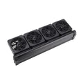Fish Tank Cooling Fan Cooling Silent Aquarium Fan, Specification: 4 Head EU Plug