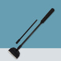 53cm 2 Section Fish Tank Algae Scraper Widen Aquarium Long Handle Scraper(Black)
