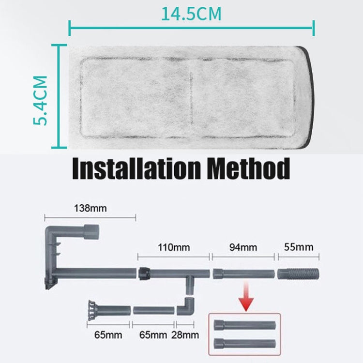 Jeneca XP-13 Small Aquarium External Waterfall Filter, CN Plug