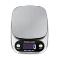 Small Multifunctional Kitchen High Precision Electronic Scale LCD Digital Display Food Scale, Model: 10kg/ 1g