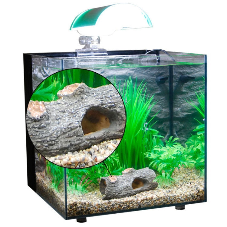 13x5cm Small Sinking Wood Wreckage Simulation Resin Fish Tank Aquascape Decoration