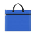 A3-8133 Large-capacity Handheld Zipper File Bag Oxford Cloth Waterproof Art Storage Bag(Blue)