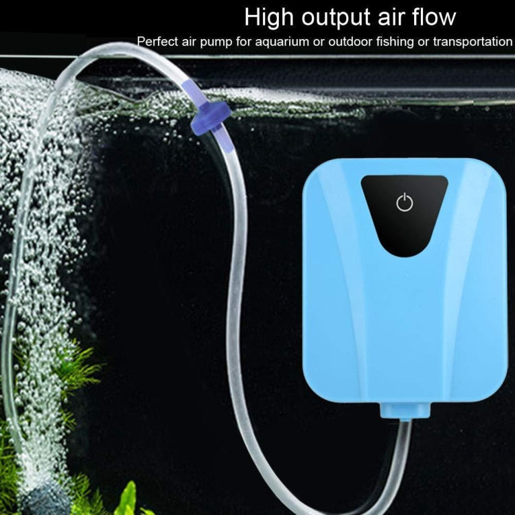 AP003 AC/DC Dual-use Aquarium Oxygen Pump Outdoor Solar Oxygen Pump for Fishing(Green)